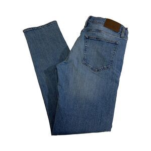 J Crew Mercantile Jeans Men’s 34x34 Blue Denim Straight Fit Signature Flex